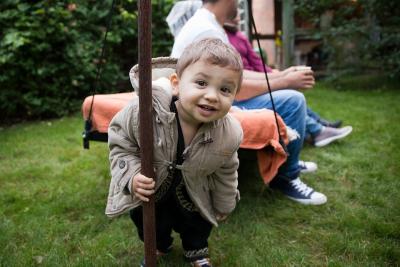 Child smiling